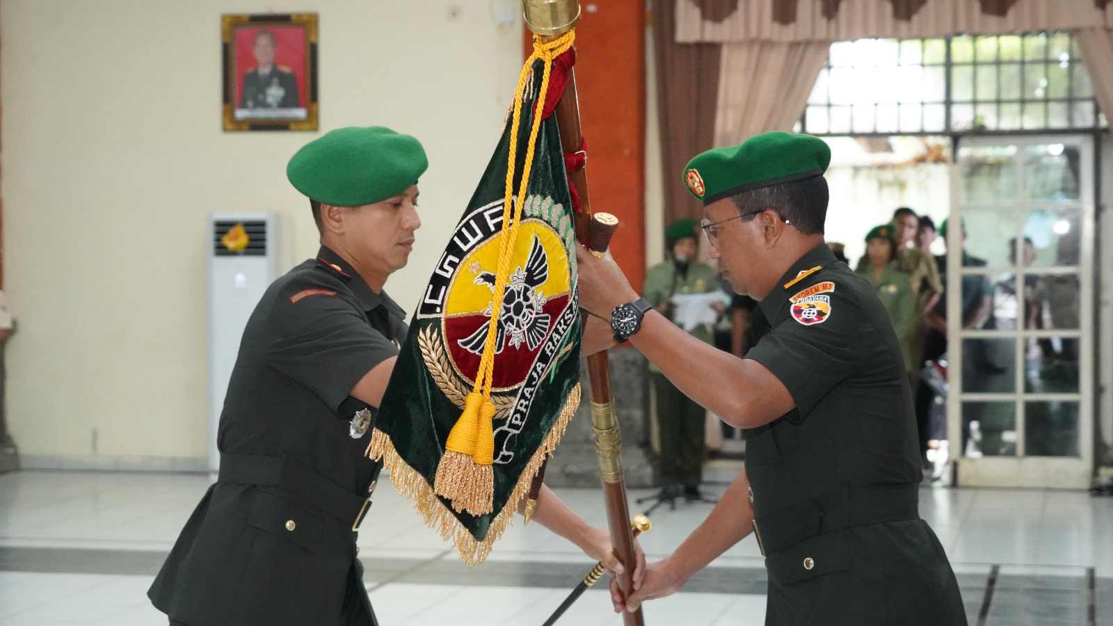 Tradisi Laporan Korps Pejabat Korem 163wira Satya Dan Acara Serah Terima Jabatan Mata Kompas 