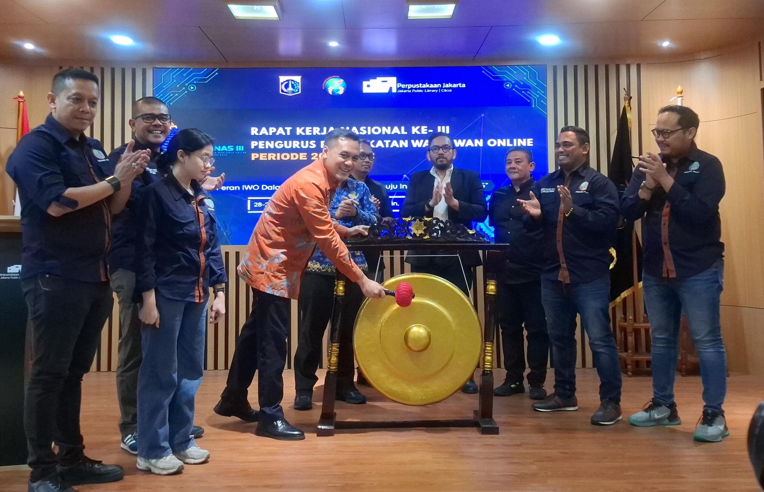 Rakernas IWO III Resmi Dibuka, Teuku Yudhistira: Wartawan Online Harus Jadi Penjaga Akal Sehat Publik