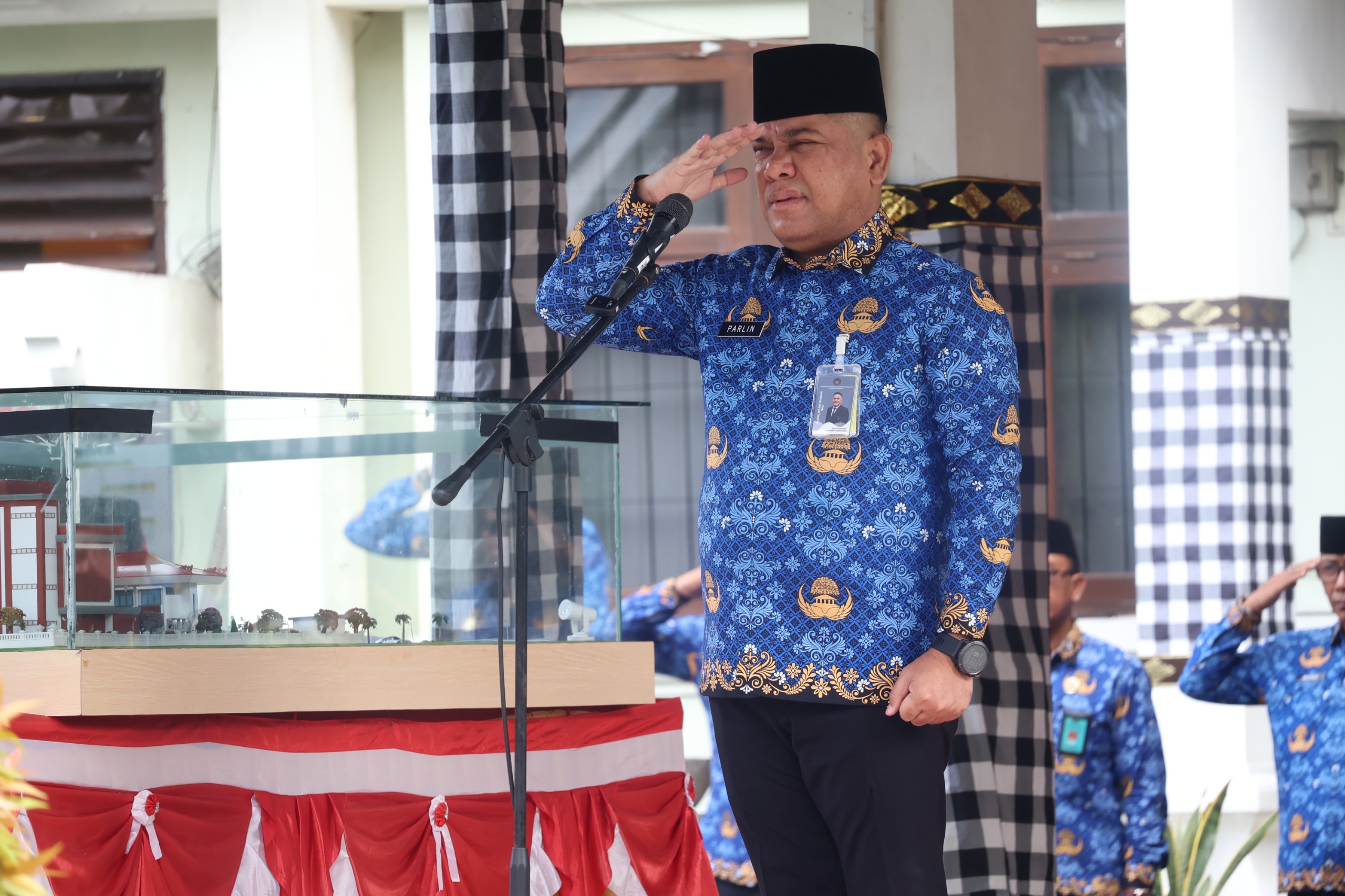 Sinergi Kanwil Kemenkum Bali dalam Upacara Hari Pahlawan: Meneladani Semangat “Bergerak dan Berdampak”