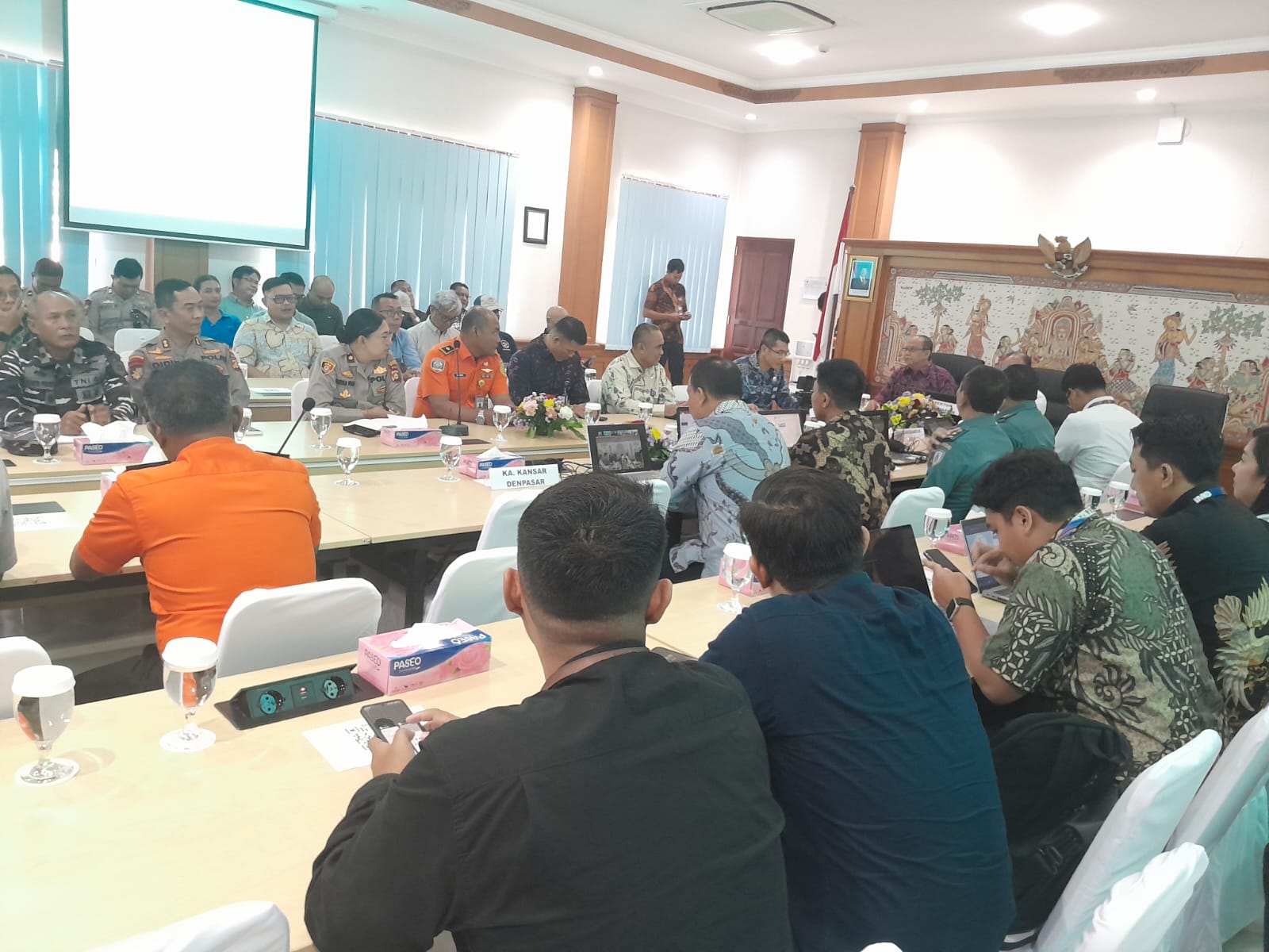 Kapolsek Benoa Hadiri Rapat Koordinasi Sinkronisasi Alur Pelayaran Pelabuhan Benoa