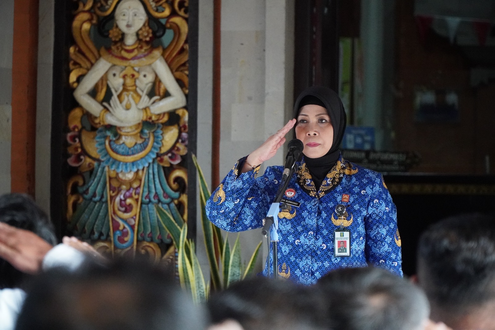 Apel Pagi Kanwil Kemenkum Bali: Jaga Disiplin dan Target Kerja di Tengah Persiapan Galungan