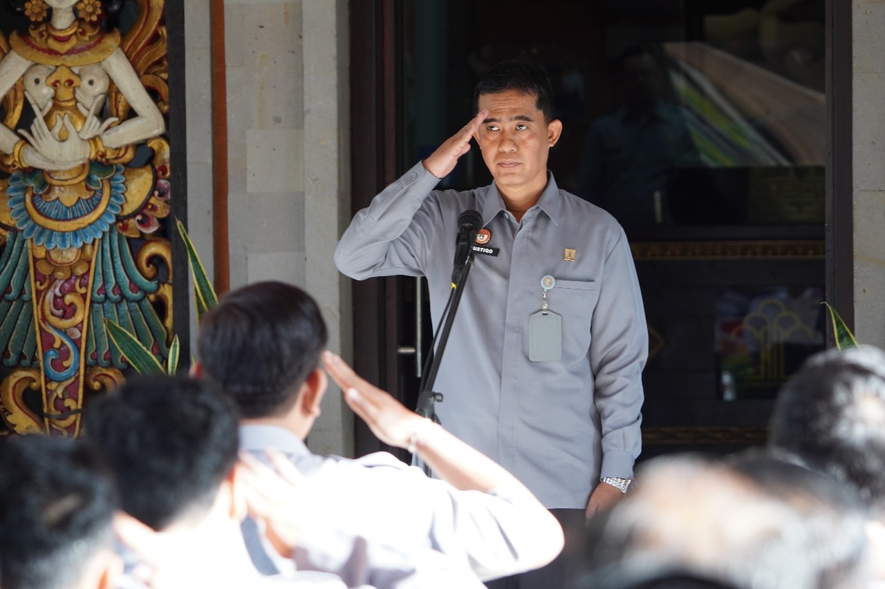 Apel Pagi Kantor Wilayah Kementerian Hukum Bali Bahas Agenda Kinerja dan Persiapan Rakor Pimpinan