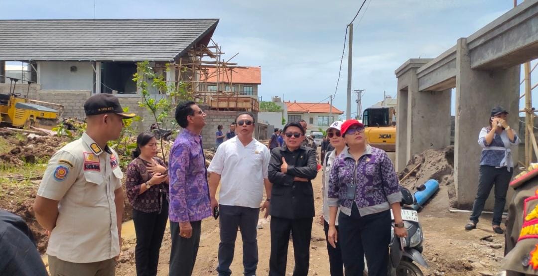 Langgar Tata Ruang, Puluhan Villa di Babakan Canggu Dihentikan Sementara