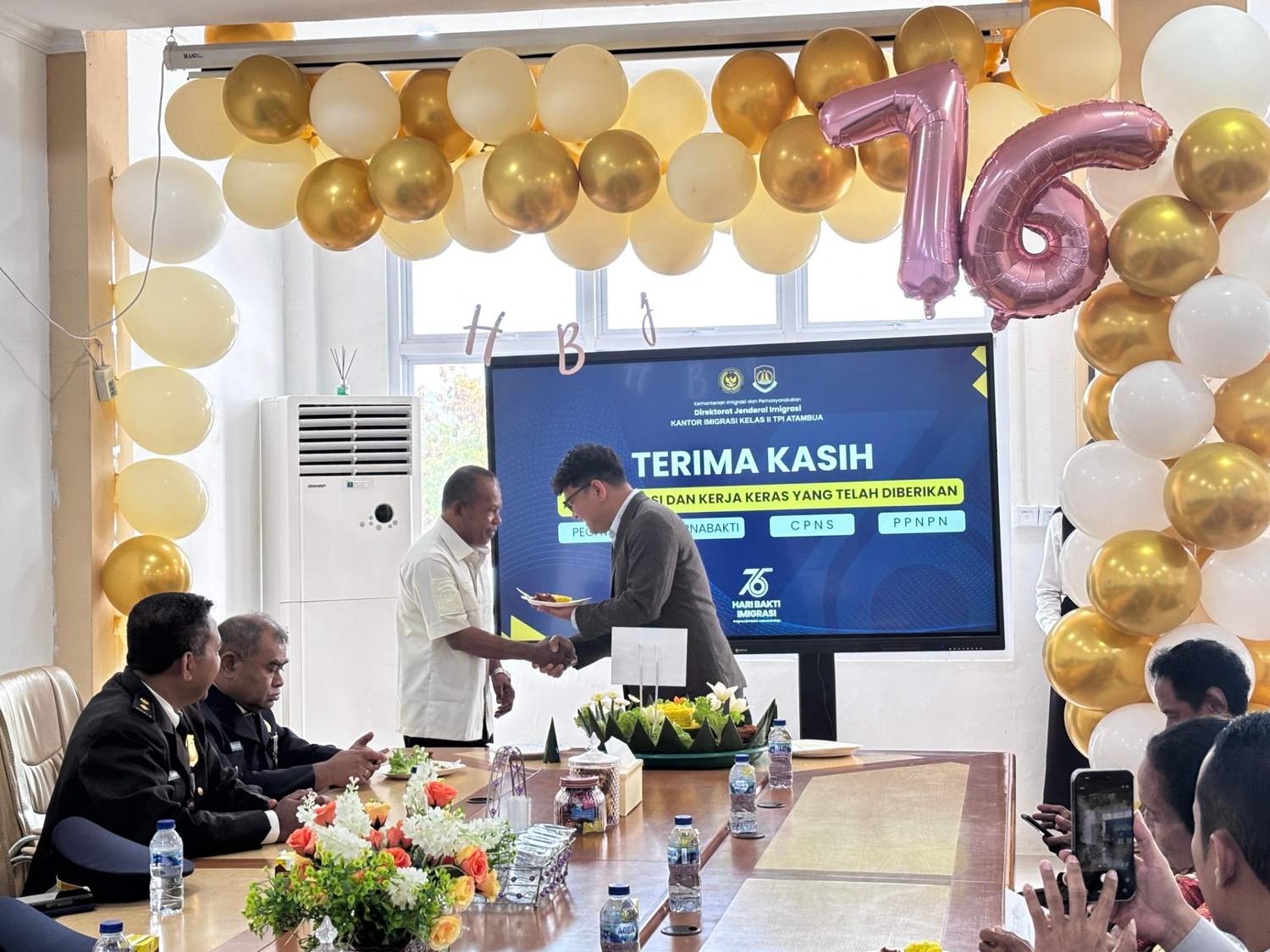 BRI Cabang Atambua Apresiasi Imigrasi Berbhakti, Sinergi Kemanusiaan di Momentum HBI ke-76