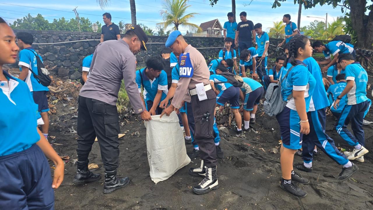 Bali Tak Boleh Kotor: Polri, TNI dan Masyarakat Bersatu Jaga Pantai Se-Bali