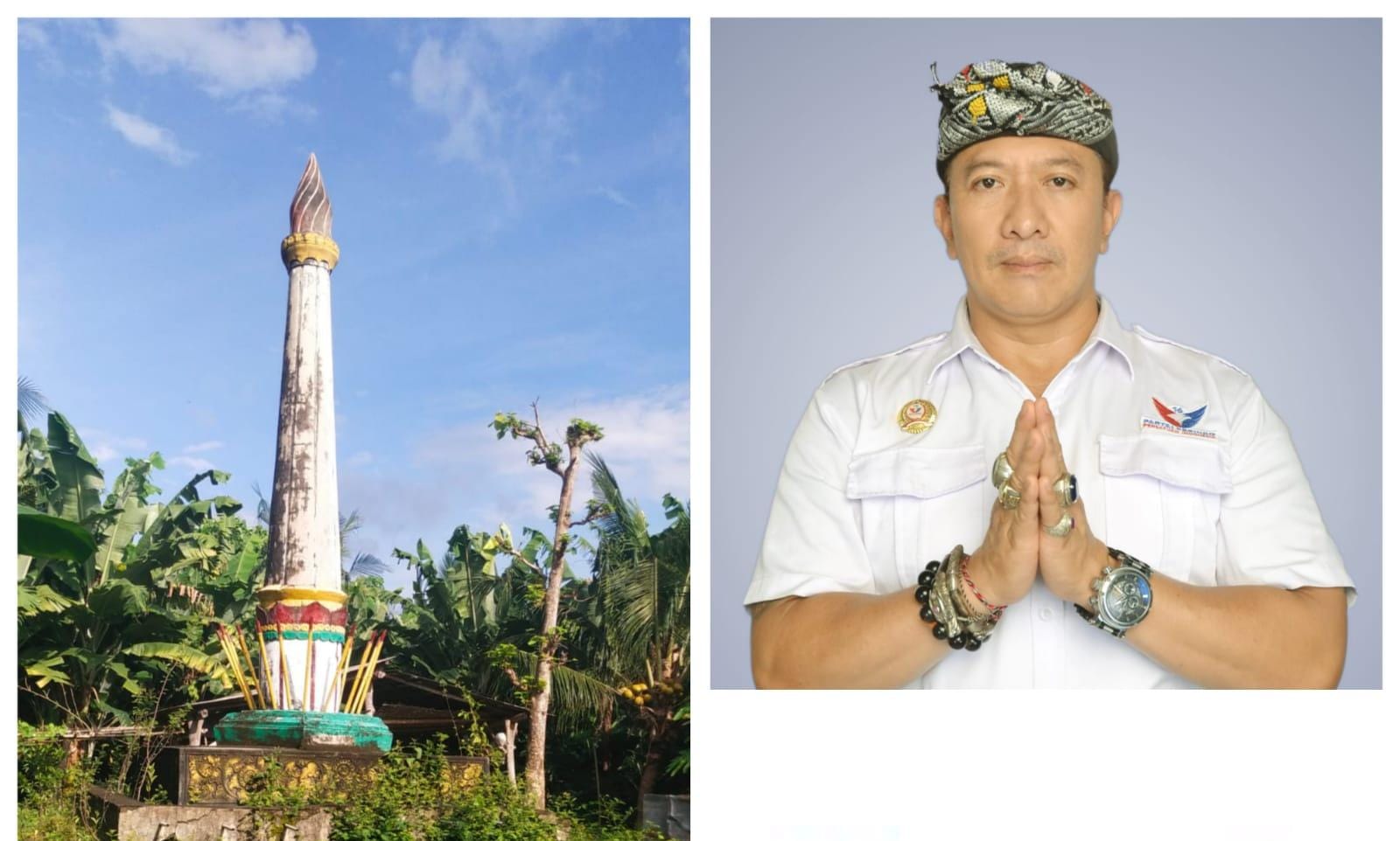 Selain Pemutakhiran Data, Perindo Buleleng Mulai Aksi Sosial di Monumen Patas