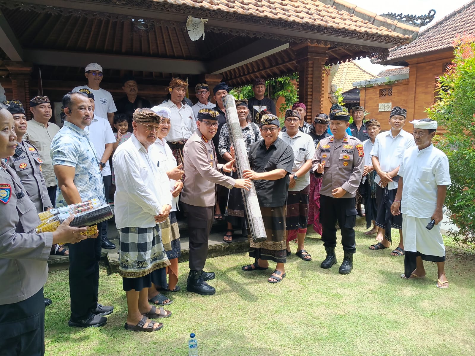 Perkuat Sinergi Kamtibmas, Kapolresta Denpasar Kunjungi Puri Peguyangan untuk Rangkul Tokoh Adat