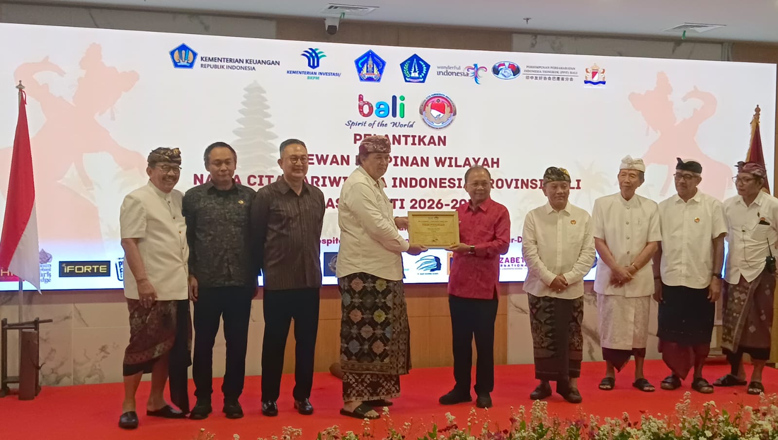 Pengurus NCPI Bali Resmi Dilantik, BEIF 2026 Menjadi Ruang Koordinasi Strategis Investasi Berkelanjutan