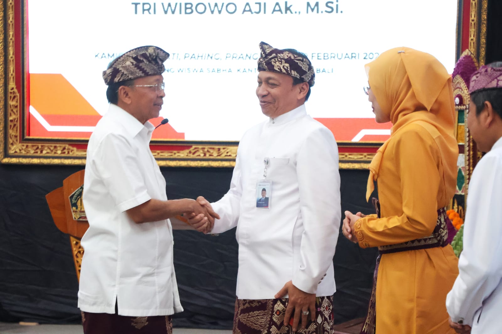 Gubernur Koster Kukuhkan Kepala Perwakilan BPKP Bali Tri Wibowo Aji, Siap Kolaborasi Majukan Bali