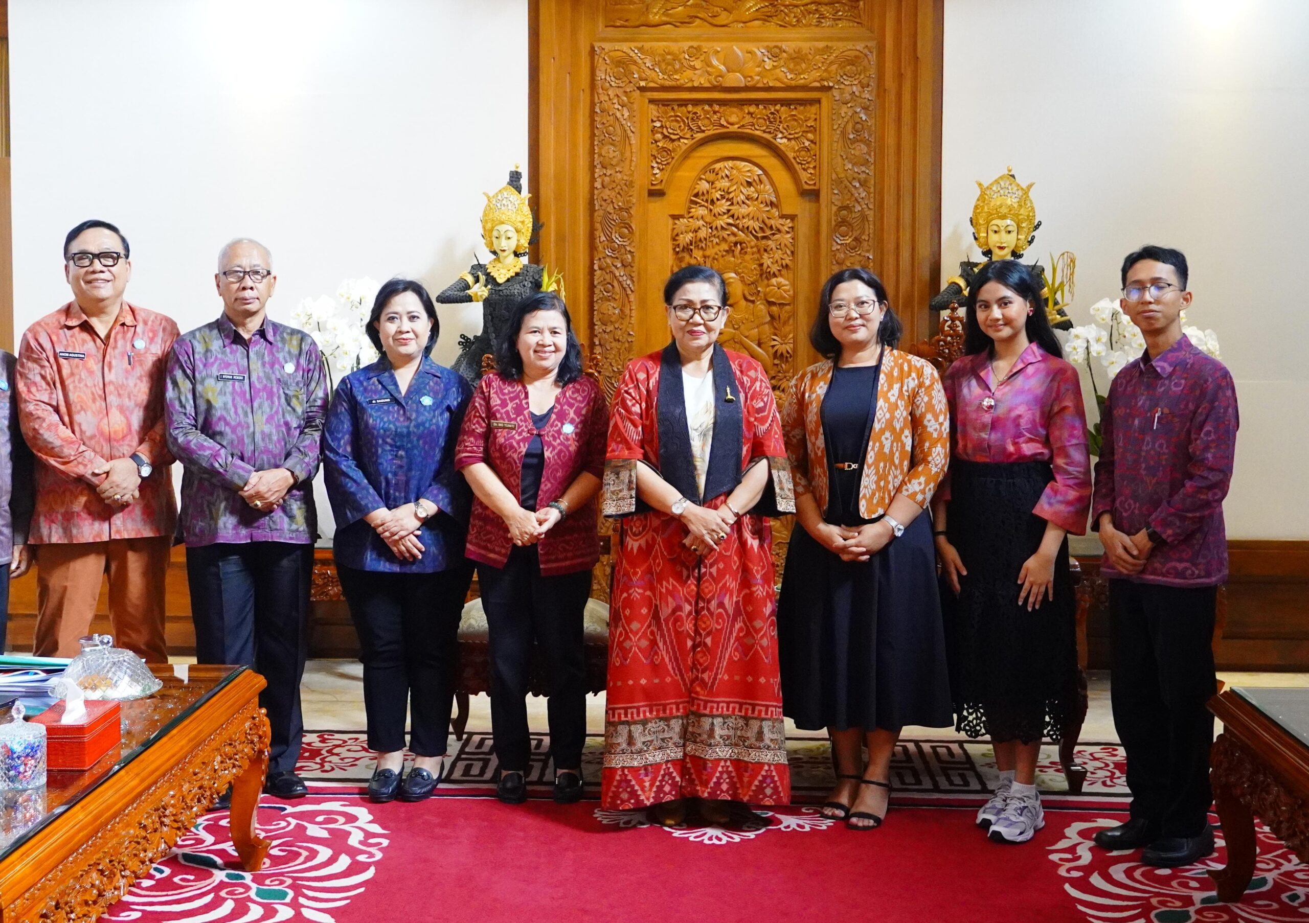 Ibu Putri Koster Dukung Wakil dari Bali di Ajang Pemilihan Putra Putri Pelajar Indonesia