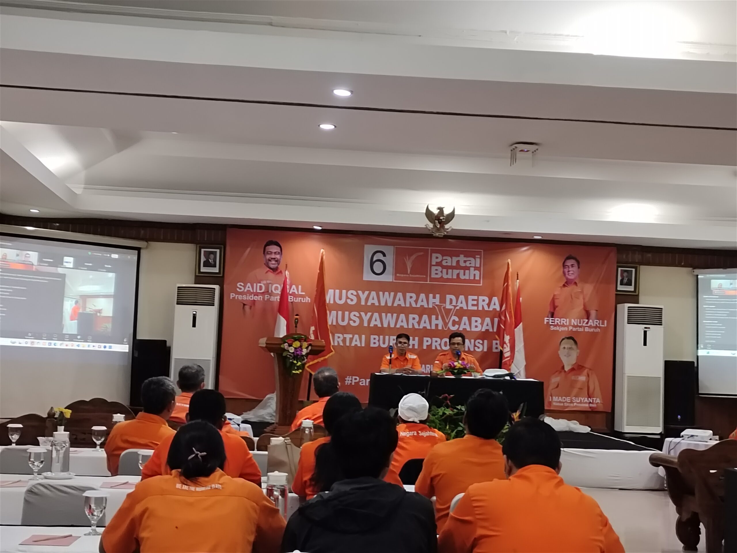 Said Iqbal Hadiri Musda–Muscab V Partai Buruh Bali, Optimistis Duet Suyanta Parikesit Perkuat Basis Pekerja