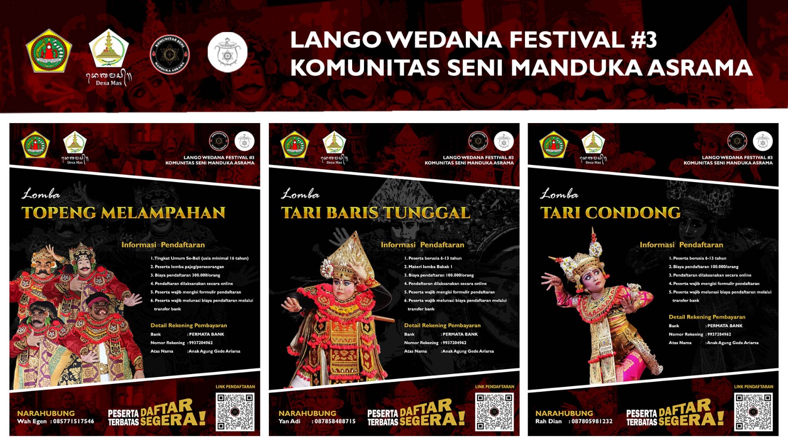 Kuota Terbatas! Pendaftaran Lango Wedana Festival #3 Dibuka 1 Maret – Segera Amankan Slotmu