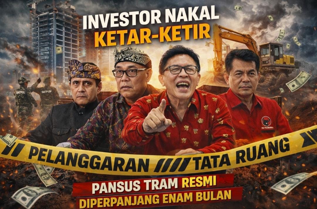 DPRD Bali Resmi Putuskan  Pansus TRAP Diperpanjang Enam Bulan