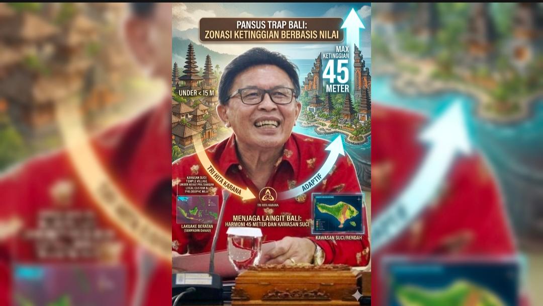 Menjaga Langit Bali: Pansus TRAP Usulkan Skema Ketinggian Bangunan Berbasis Nilai dan Perlindungan Kawasan Suci