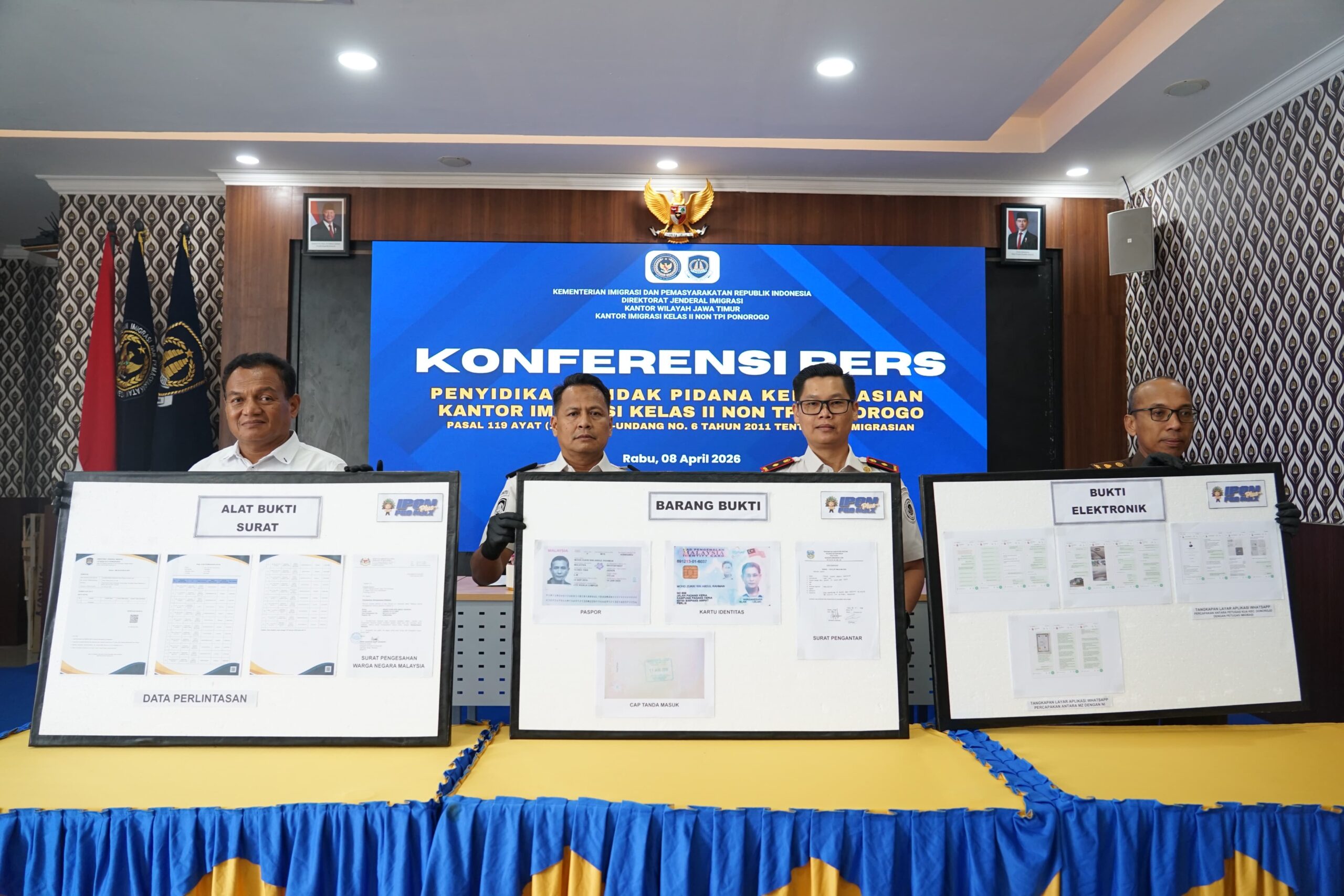 Terbongkar Modus Nikah, WN Malaysia Tersandung Kasus Keimigrasian di Pacitan