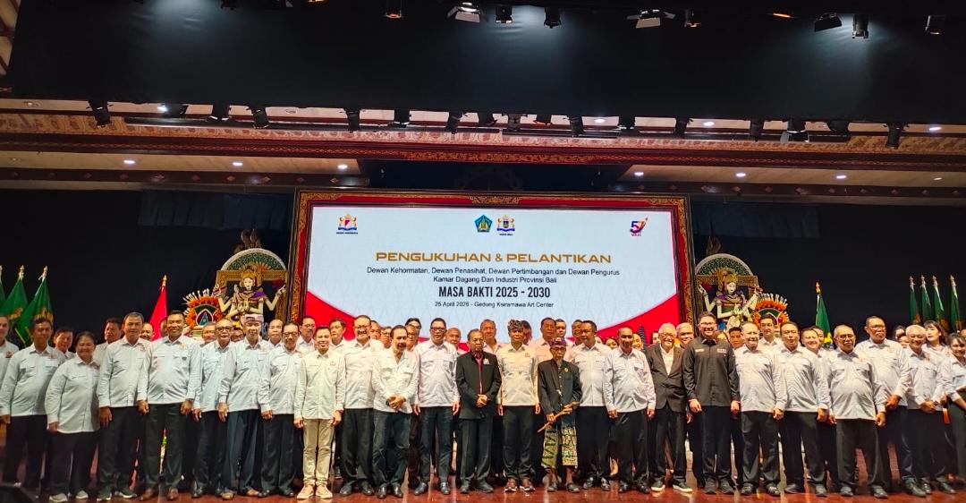 Kadin Bali 2025–2030 Resmi Dikukuhkan, Anindya Bakrie Soroti Peran Strategis Pariwisata dan Dorong Investasi Lebih Besar