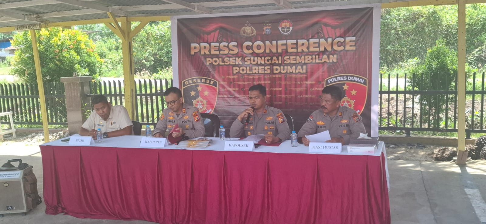 Dengan Sigap Polsek Sungai Sembilan Polres Dumai Gagalkan Puluhan Migran Ilegal