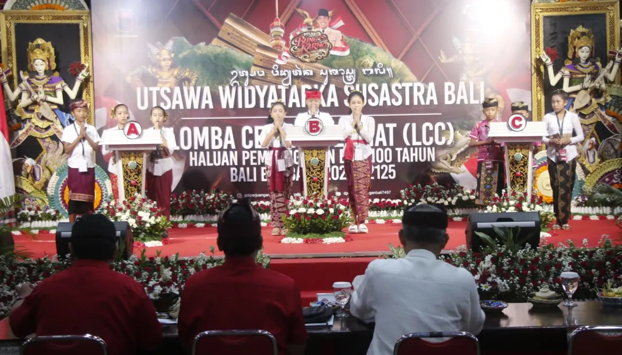 DPD PDI Perjuangan Bali Gelar Utsawa Widyaswara Susastra Bali, Generasi Muda Diajak Jaga Bahasa dan Budaya Leluhur