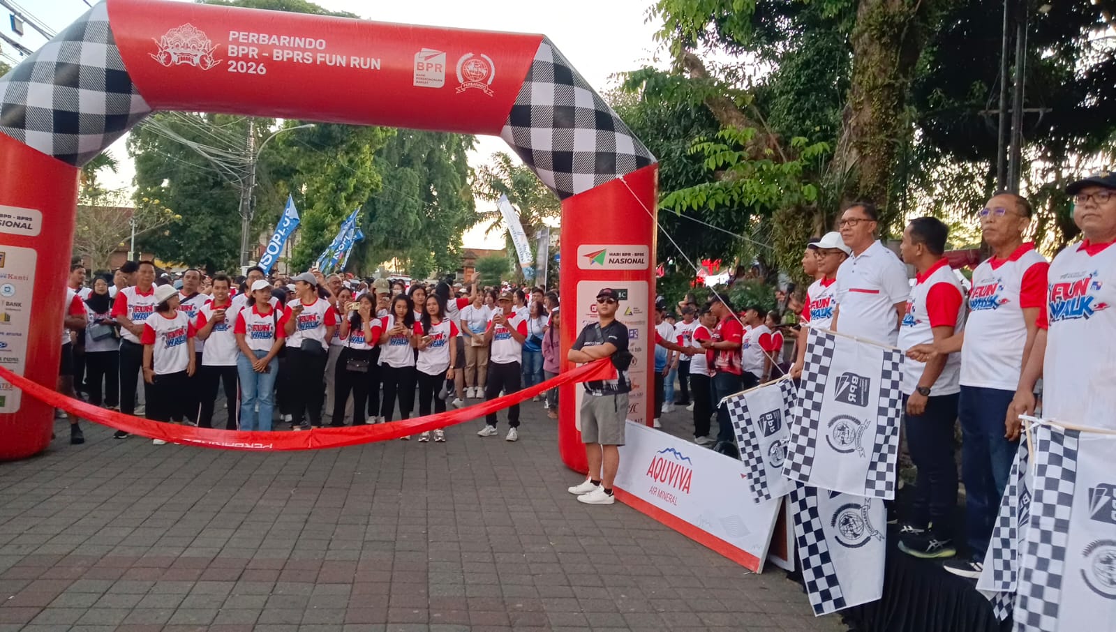 Fun Run dan Fun Walk Semarakkan Hari BPR-BPRS Nasional, Tabanan Jadi Titik Kumpul BPR se-Bali